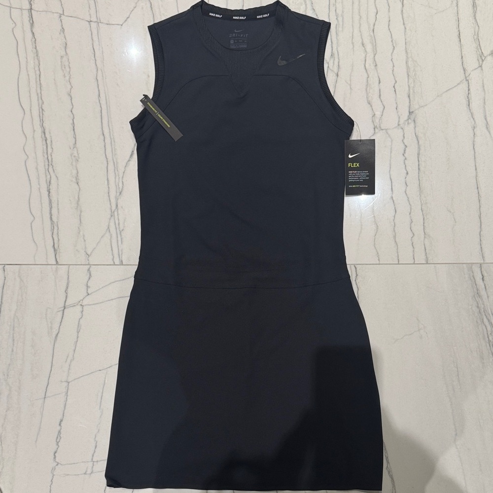 Nike Flex - Women's Golf/Tennis Loose Black Mini Dress -XS (Brand New)